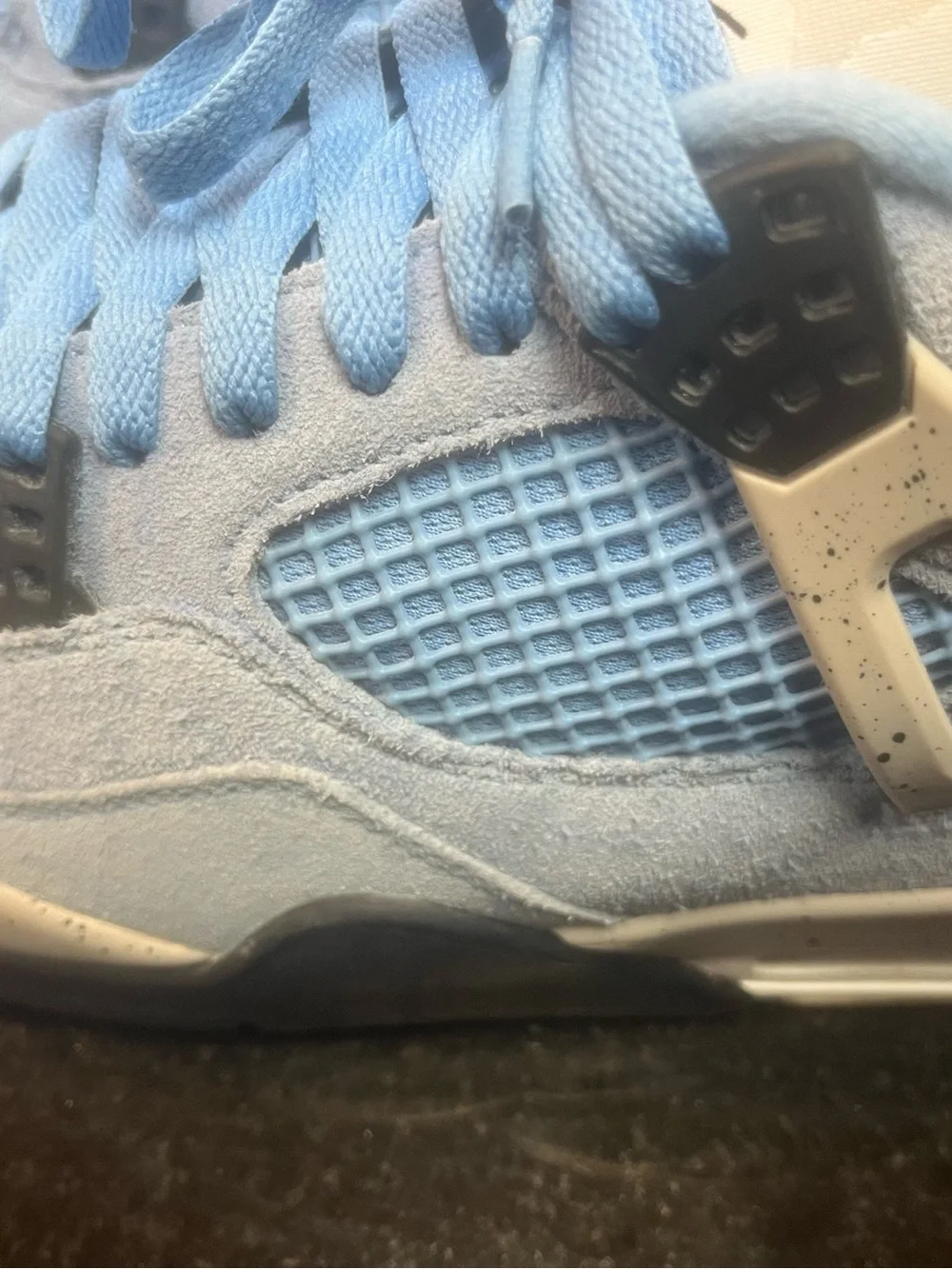 Sz 9.5 Air Jordan 4 Retro 'University Blue'  CT8527 400